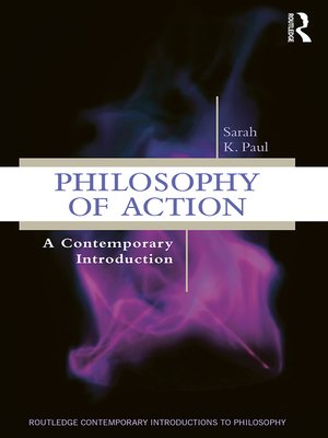 cover image of Philosophy of Action